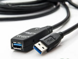 Hispeed USB 3.0 Active Extension Cable Am-Af, USB 3.0 Extended Cable 5m
