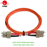 3.0mm SC/PC-SC/PC Multimode 62.5 Om1 Duplex Fiber Optic Patch Cable