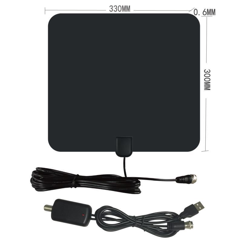 HDTV Antenna with Detachable Amplifier Signal Booster and 16.5FT Coax ...